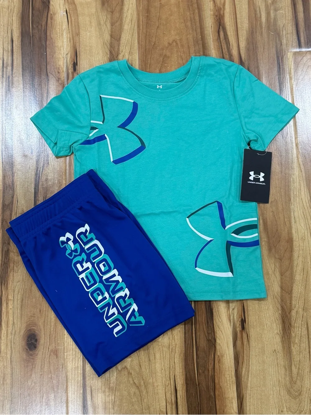 Under Armour Boys' Athletic Shorts Set, New